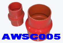 Straight Silicone Coupler with Hump