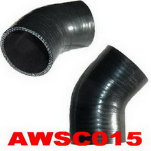 45 degree silicone elbow hose